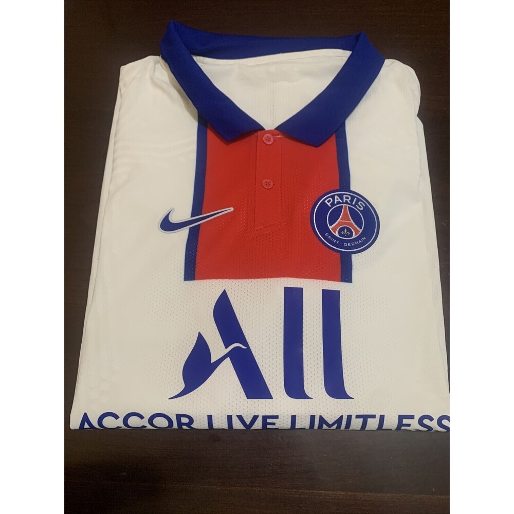 NWT Nike PSG Paris Saint-Germain Vaporknit Jersey White $165 XXL CD4188-101 NEW